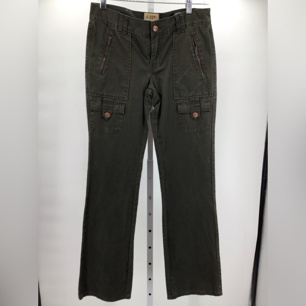 J&CO Women’s Olive Green Cargo Pants Size 27